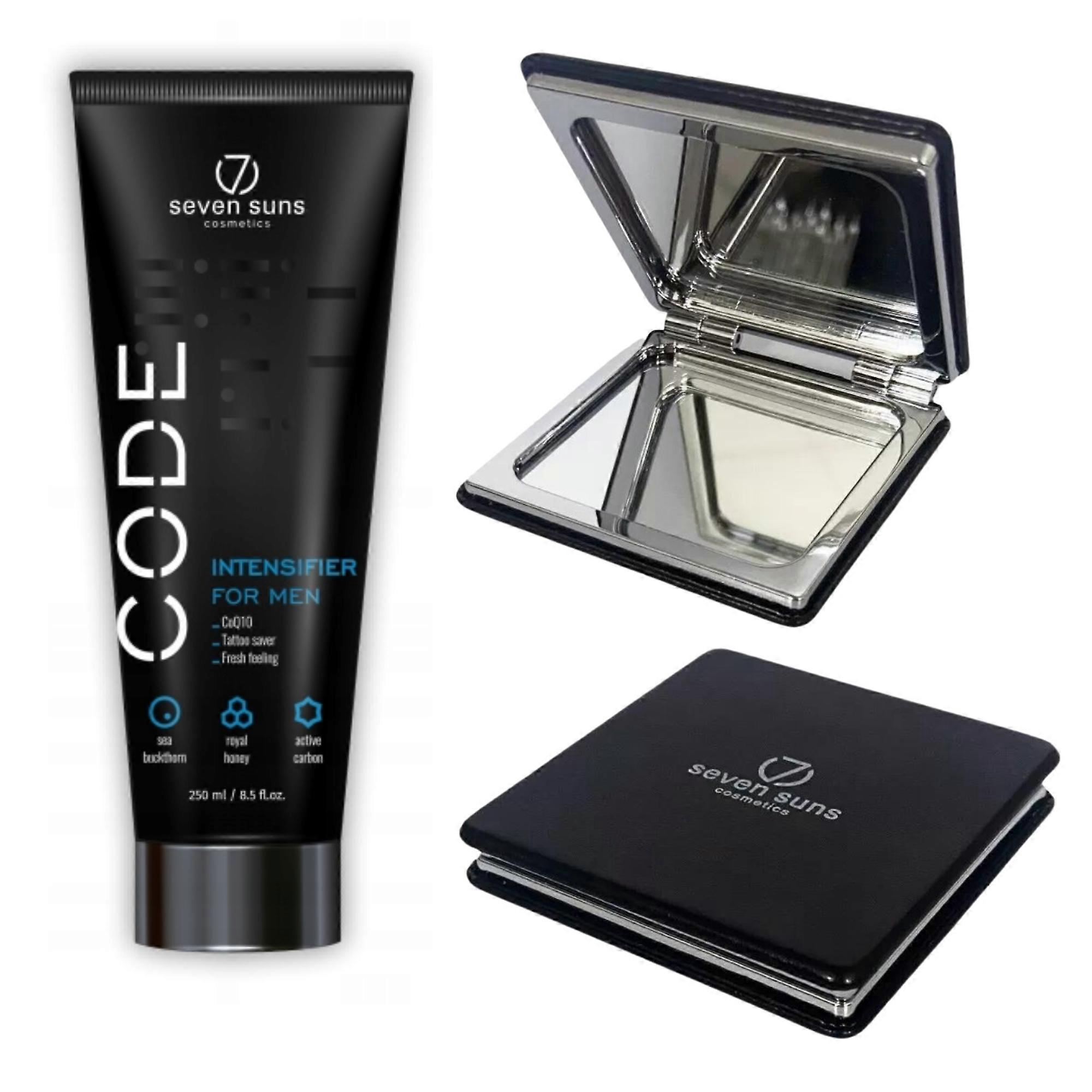 7suns Code Accelerator voor Mannen 250ml + Gratis Dubbele Spiegel