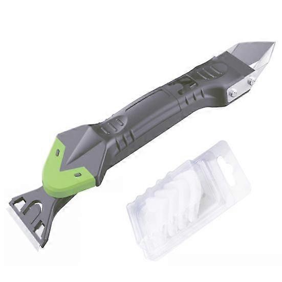 5 in 1 Silicone Remover Caulk Finisher Sealant Smooth Scraper Grout Kit Tool