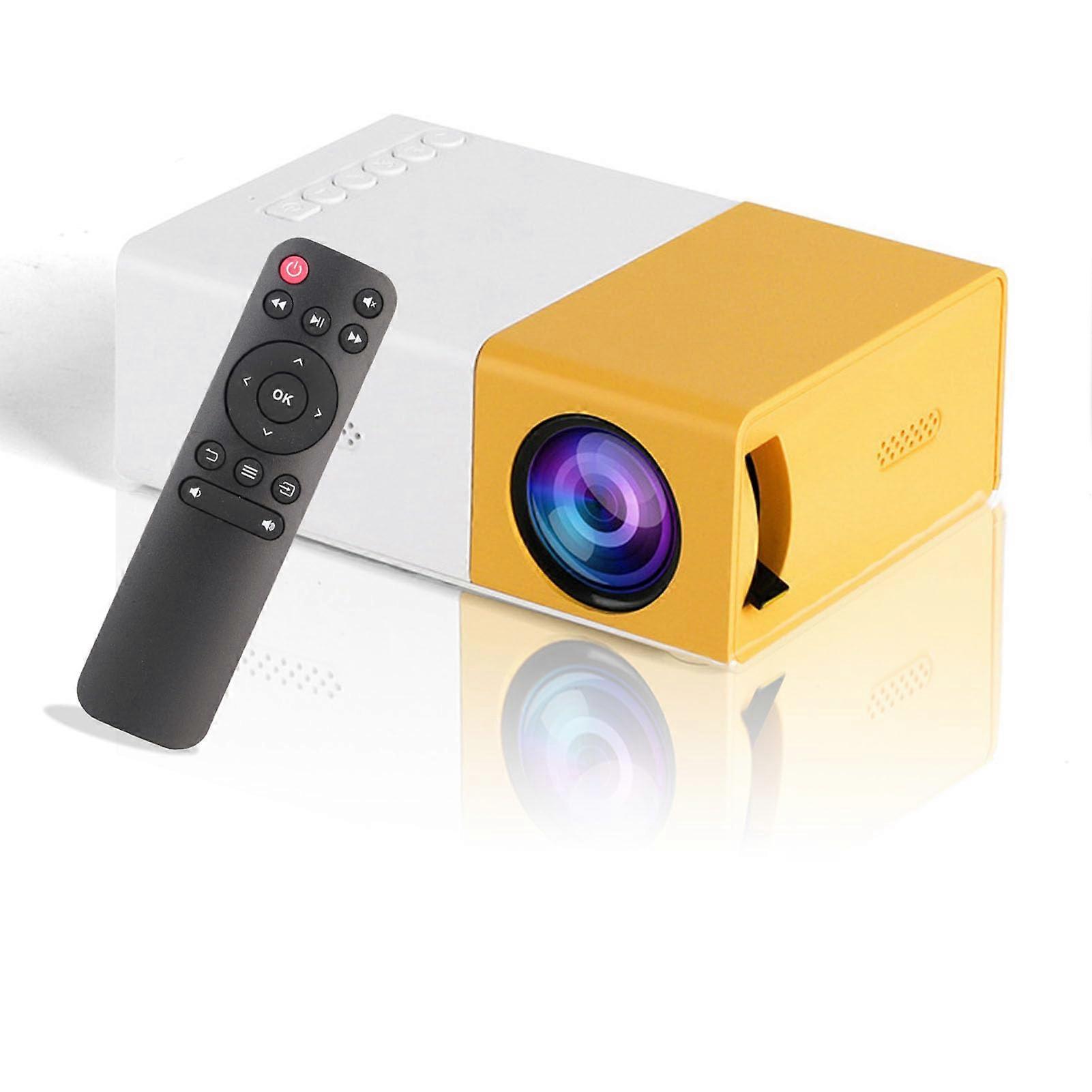 Mini Projector, Home Cinema Movie, Outdoor Film Projector, 1080HD Video Projector, Smart Projector Av VgA TV Stick USB