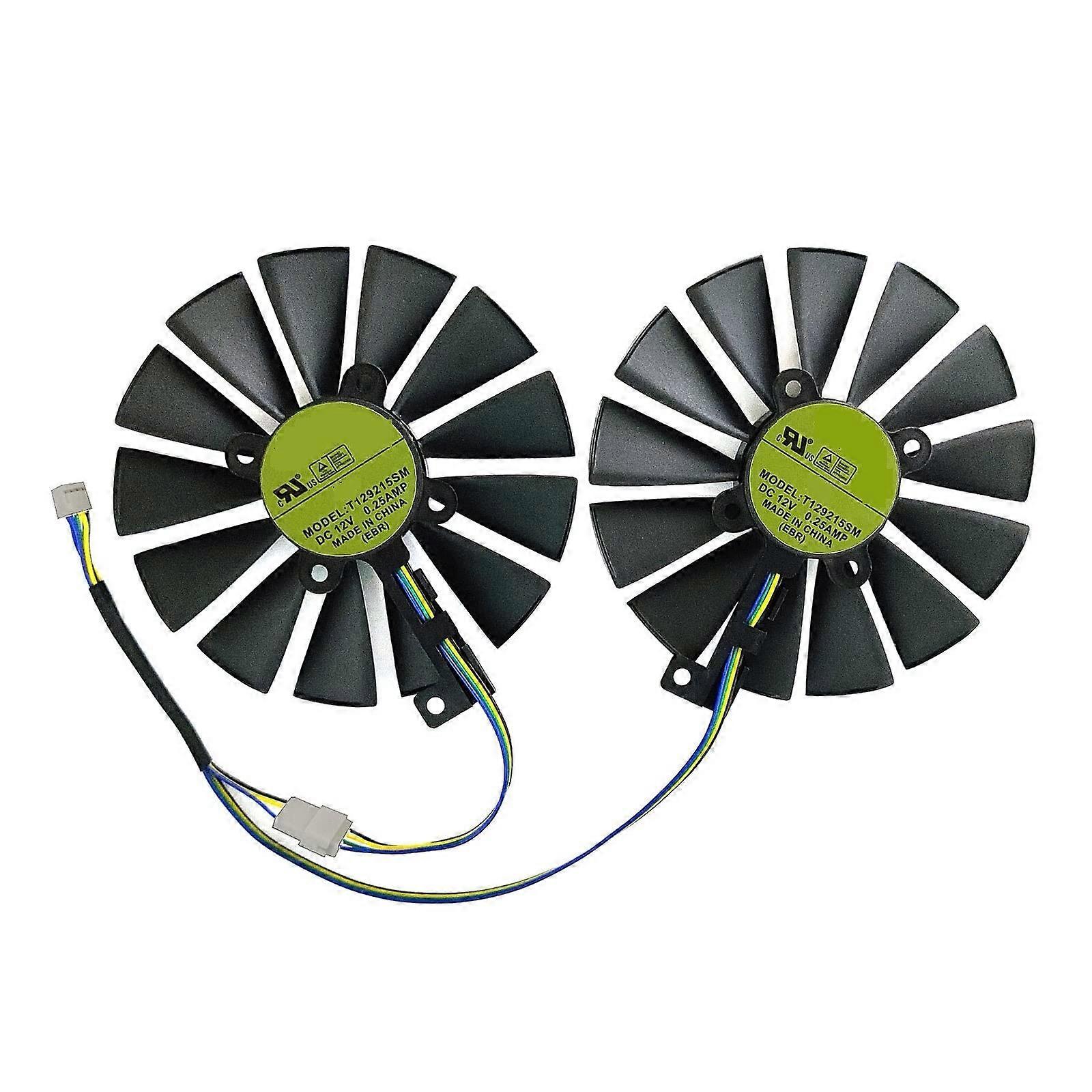 95MM PLD10010S12H T129215SM FDC10M12S9C G Fan Compatible with RX ASUS 580 570 470 GTX 1070TI 1050TI 1050 Models