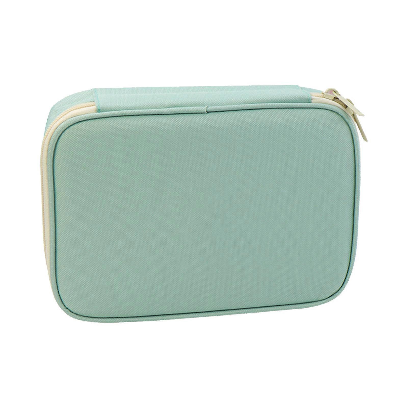 Large Capacity Pen Bag Canvas Pencil Case Multifunctional Stationery Storage Pouch for Ruler Paint Brush Eraser