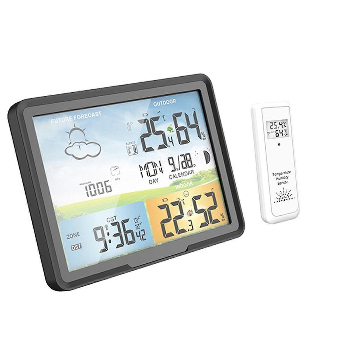 Weather Station Wireless Digital Indoor Outdoor Forecast with Sensors
