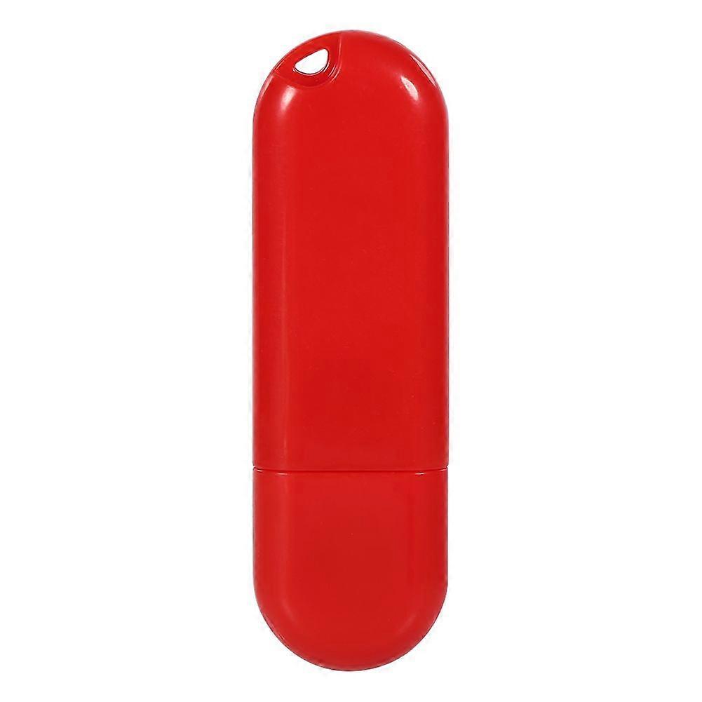 5Pcs 5V δημιουργικό σχήμα δίσκων του U οδήγησε USB νυχτερινό φως υπολογιστή φορητό υπολογιστή φωτισμού μίνι λαμπτήρα (κόκκινο)