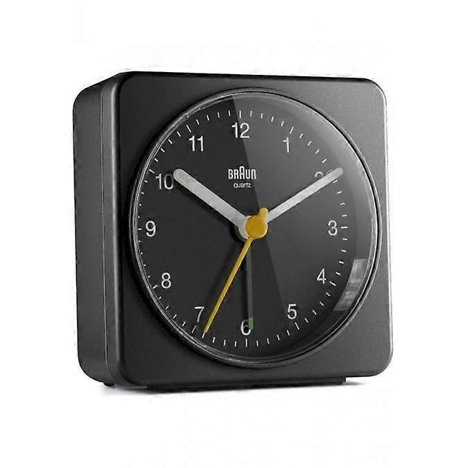 Braun - BC03B - Réveil - Analogique - Quartz - Noir