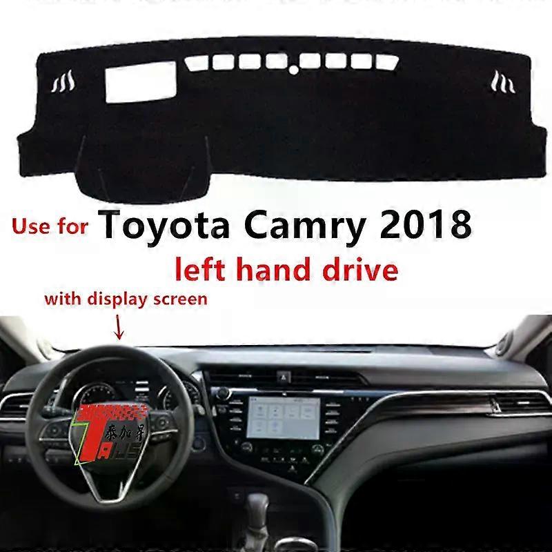 החל TAIJS מפעל טויוטה רכב אביזרי רכב לוח מחוונים כיסוי עבור טויוטה קאמרי 2018 כונן יד שמאל