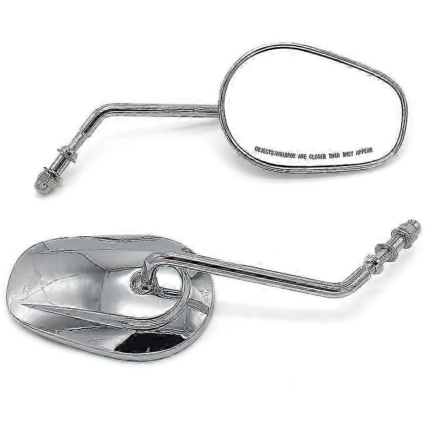 8MM Motorcycle Rear View Side Mirrors For Harley Davidson Street 500 750 Sportster XL 883 1200 FLD FXDB FXDF FXDL FXDWG FLS FLSS
