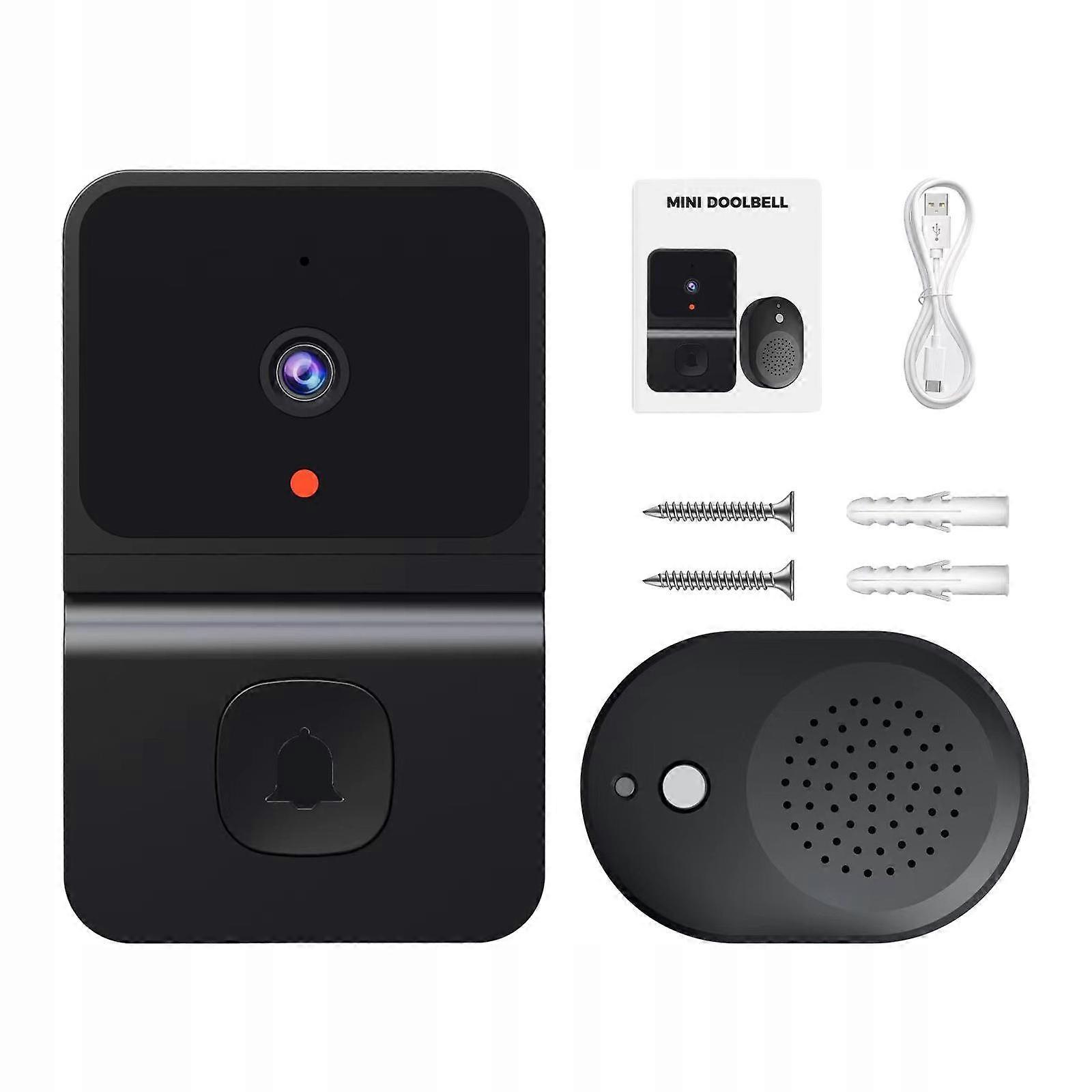 Wireless Video Camera Night Black