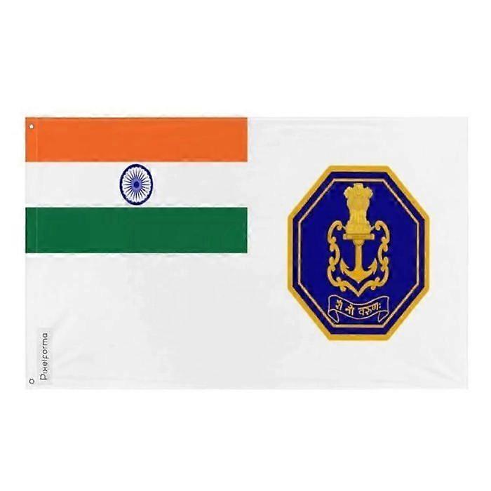 Flag of India military banner – 192 x 288 cm – Polyester – Iron eyelets – Durable