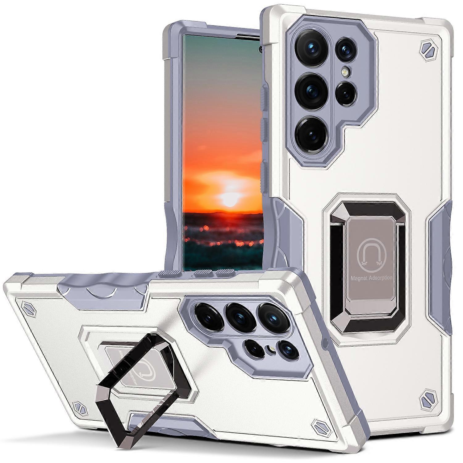 Non-slip Shockproof Armor Phone Case with Ring Holder