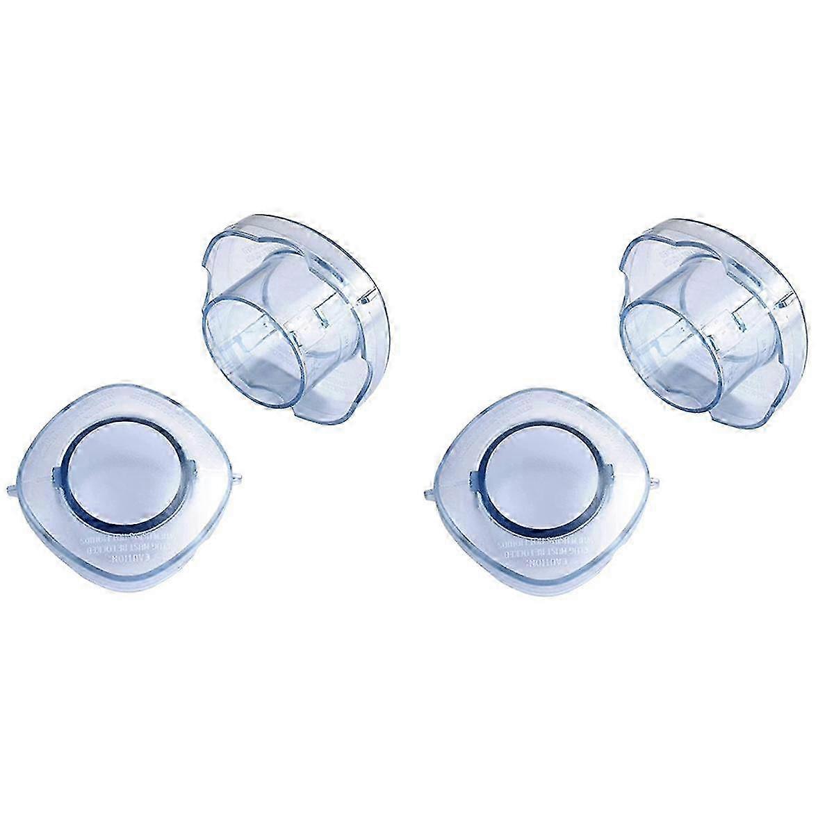 4x High Profile Lid Plug Blender Replacement Parts for Drink Machine, 2-Speed Blenders, Vita Prep