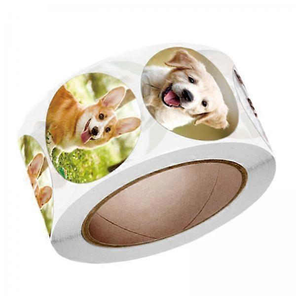 Playful Pooch Stickers - 500 Assorted Designs for Fun
