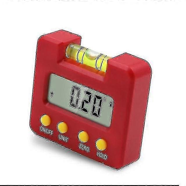 Precision Digital Protractor Inclinometer Water Proof Level Gauge Box Angle Finder Bevel Measuring T
