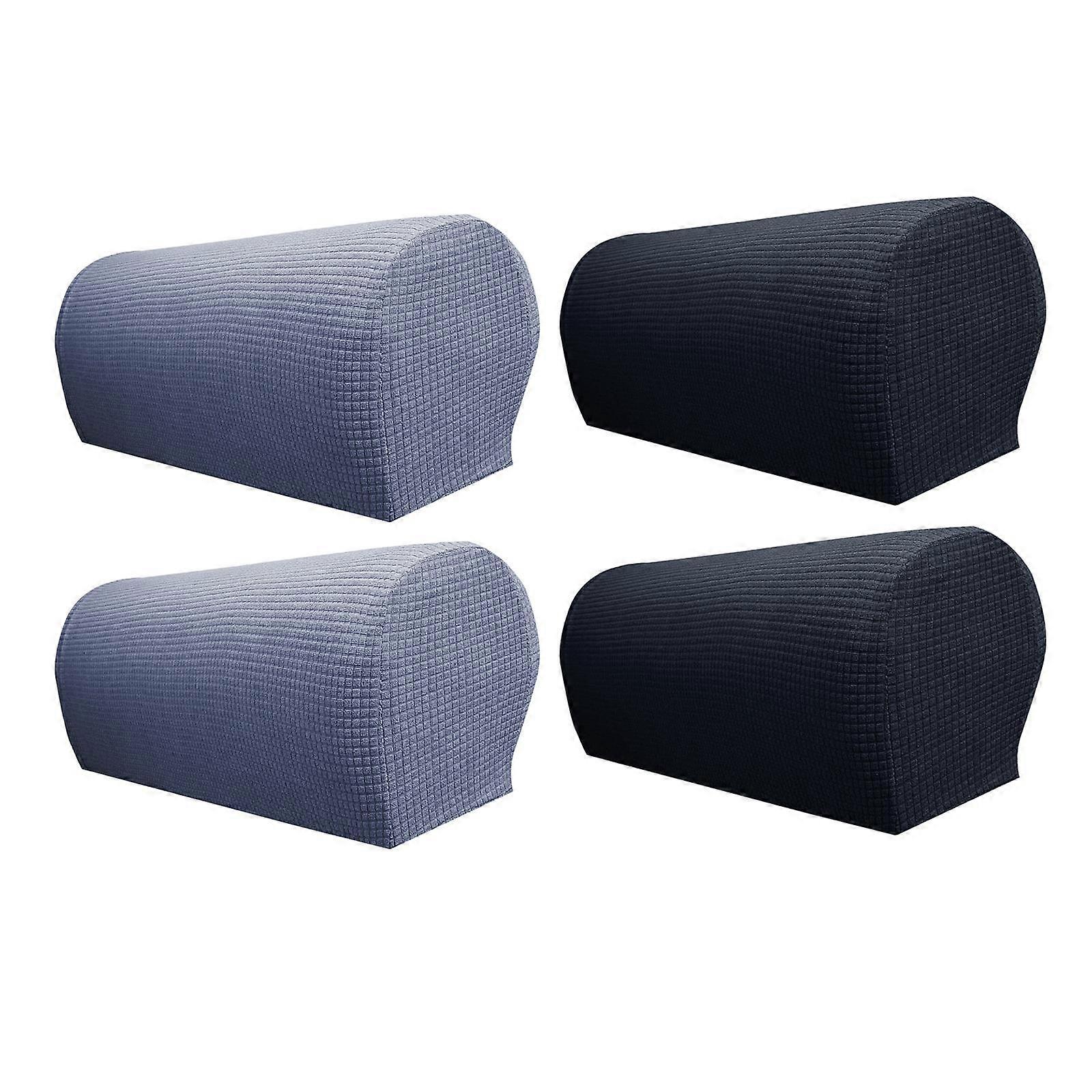 4x Waterproof Sofa Armrest Covers Washable Stretchable Armrest Cover