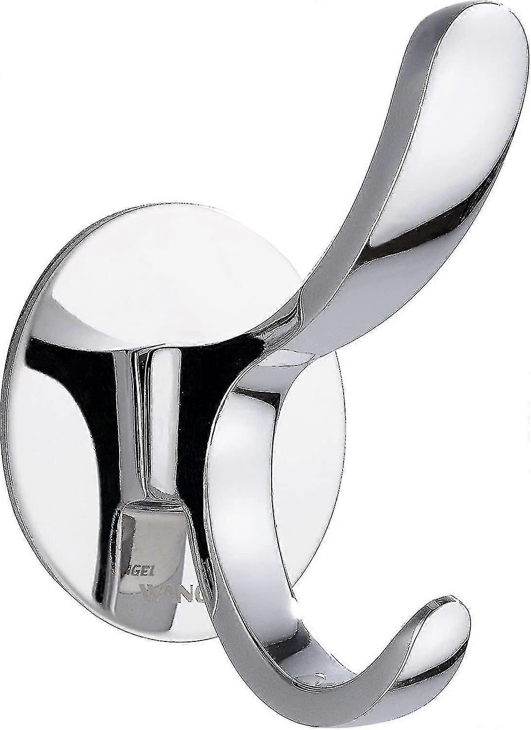 No-Punch Hook, Solid Viscose Clothes Hook, Solid Towel Hook, Stainless Steel Polished Finish