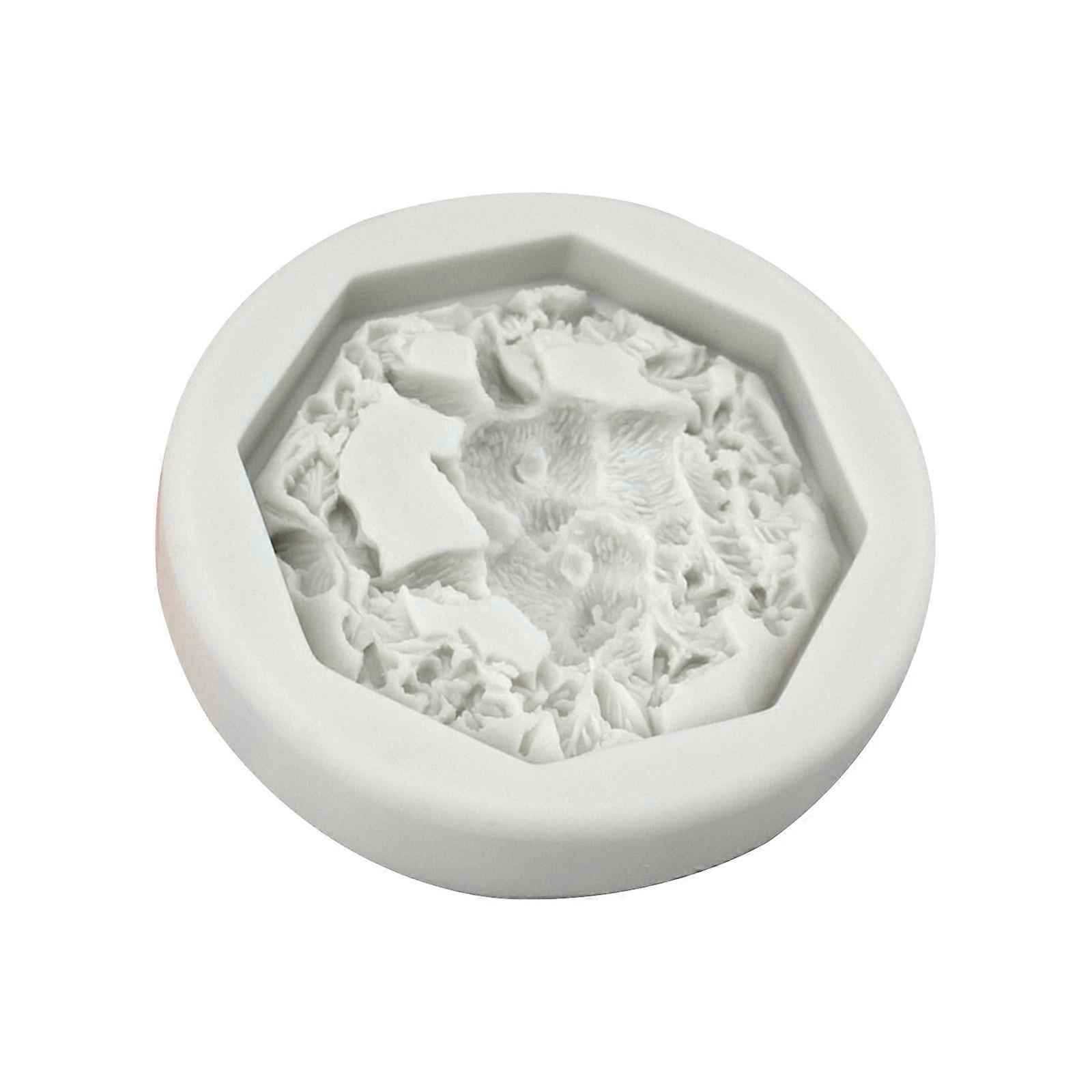 Paste Mould Press Baking Utensils Flower Bunny Silicone Fondant Cake Mold Cake Plunger Household Cake Decoration Tool