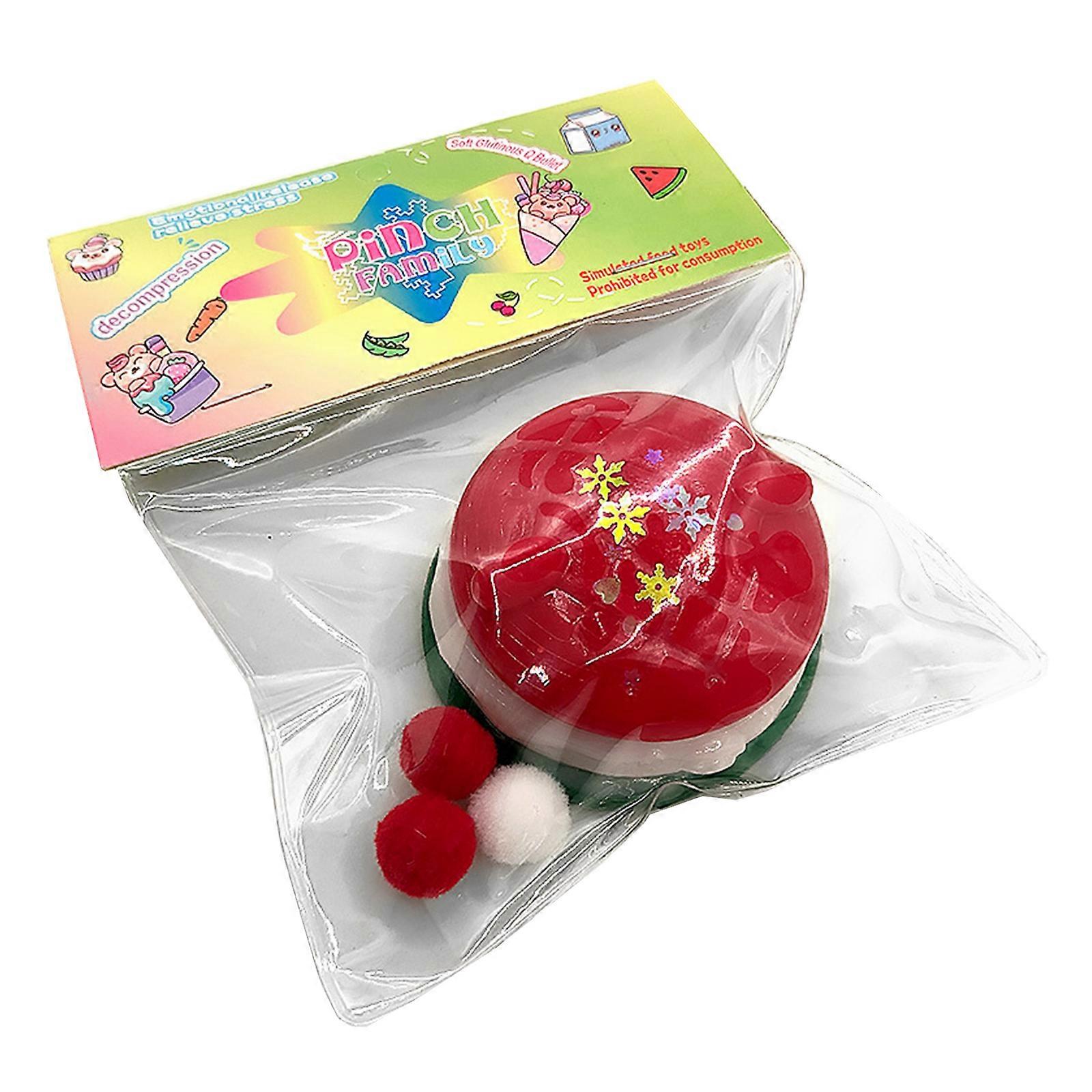 Practical Christmas Cats Paws Squeeze Toy with Soft Plastic Cement Materials for Stress Reduction and Relaxation