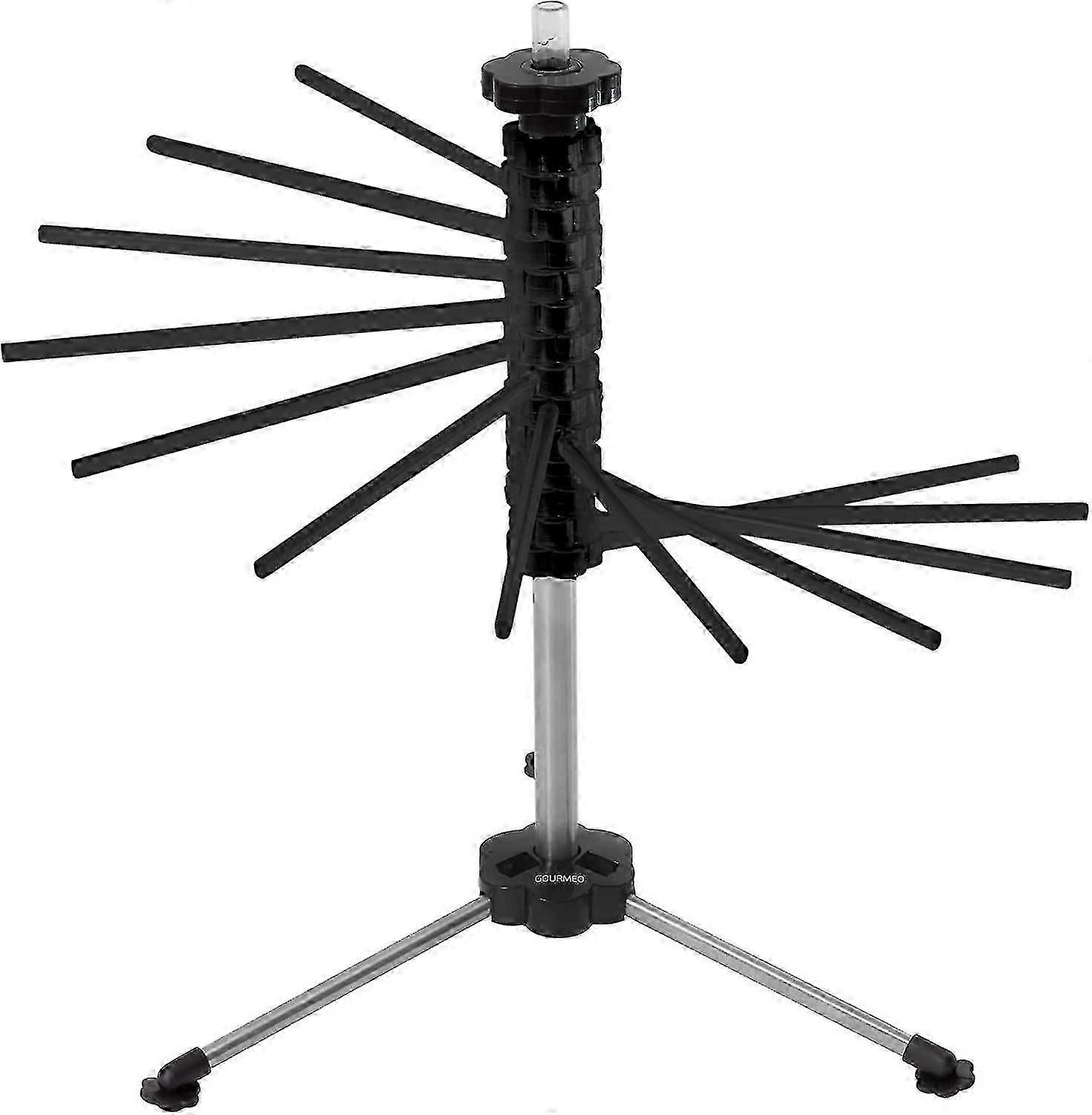 Pasta Drying Rack For Up To 4.4 Lbs Of Pasta - Collapsible Pasta Dryer W/ 14 Extendable Rungs