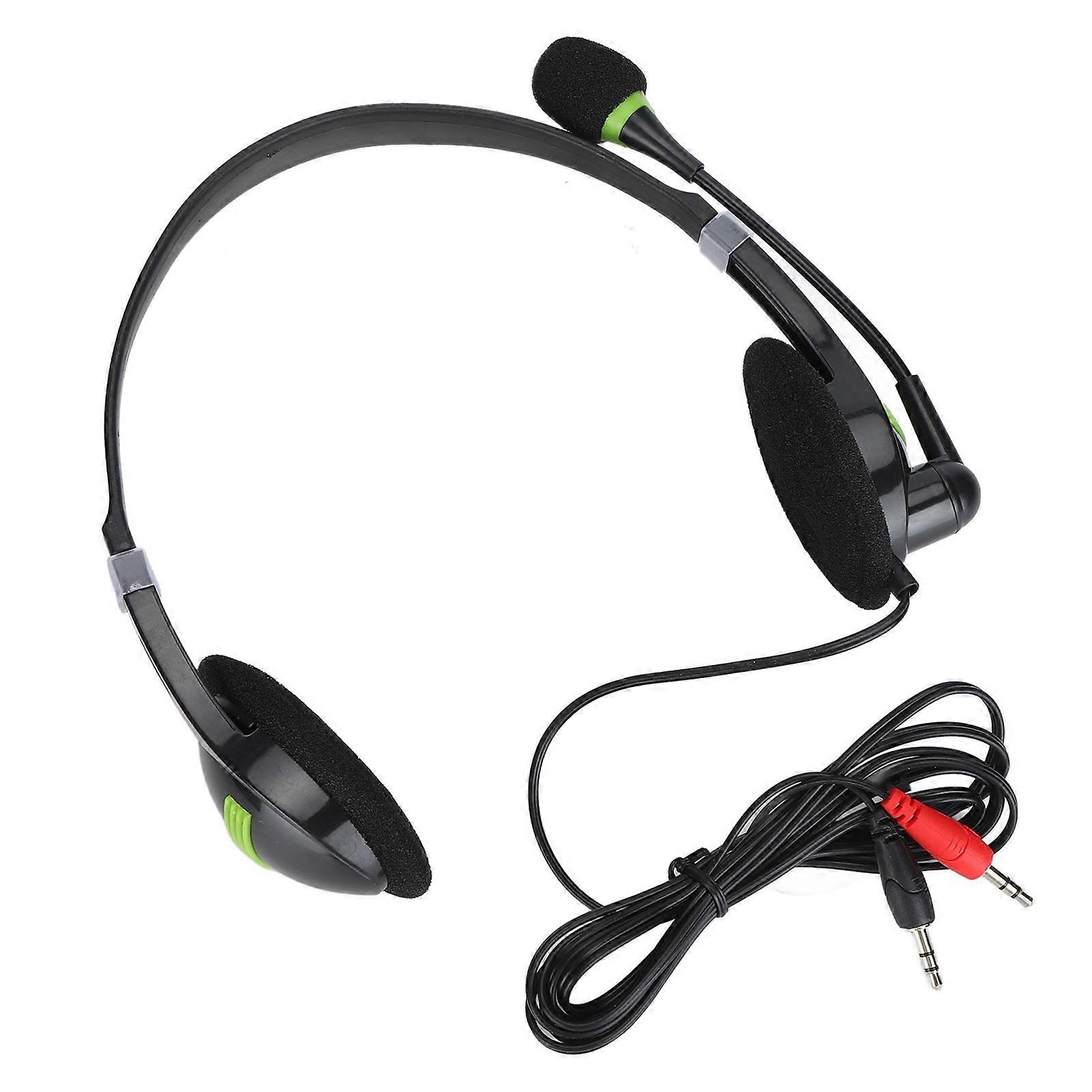 SY440MV Wired Headset 3.5mm/USB Customer Service Over Ear Headphones with Noise Cancelling Microphone3.5mm 