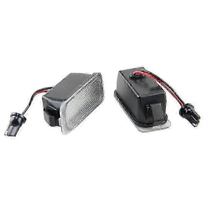 2X LED Number License Plate Light Compatible with Focus II Fiesta VII Mondeo IV Kuga Models from 2008 to 2019