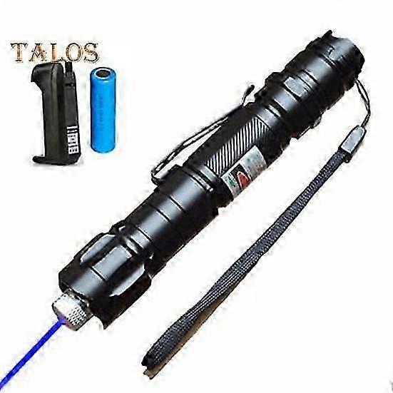 Green Lasers Flashlight Pointer High Power Rechargeable Pen Long Range Beam Spot 18650 Battery Star Cap Flashlight