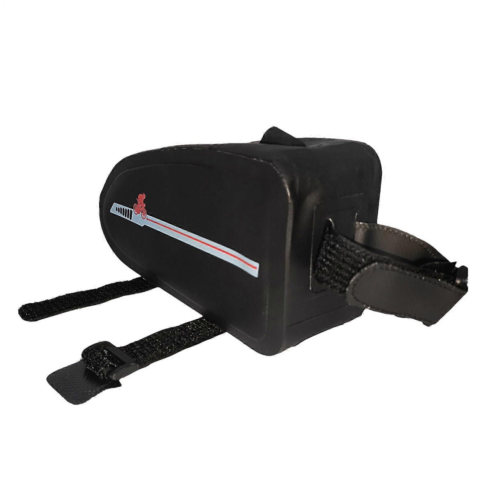 Bicycle Frame Bag Waterproof Carrier, Front Storage Tool Bag for Mobile Phones, Wallets, and Essentials, Universal Fit