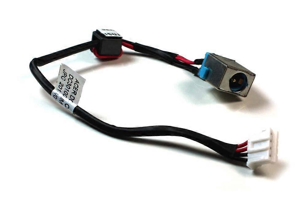 Replacement Laptop DC Jack Socket with Cable Compatible with Acer Aspire E157133114G50Maks