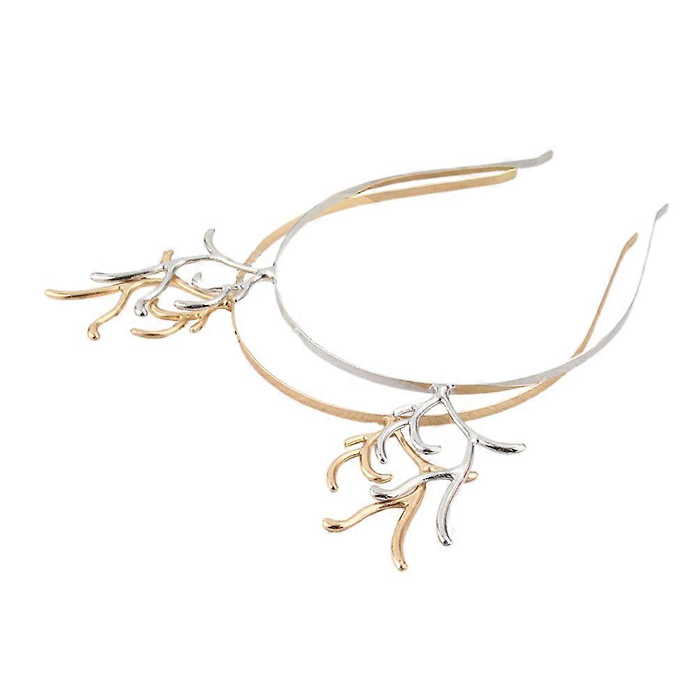 パーティートナカイの角のヘッドバンドの女性、快適さを広げる軽量デザイン