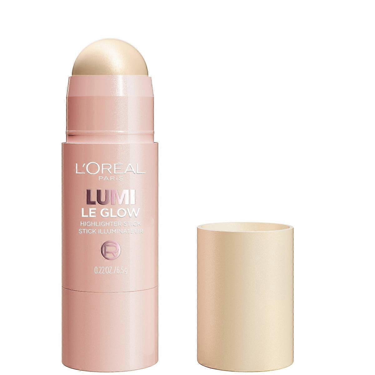 L'oreal Paris Lumi Le Glass Highlighter Stick, 635 Glowy Golden Couture - 0.25oz