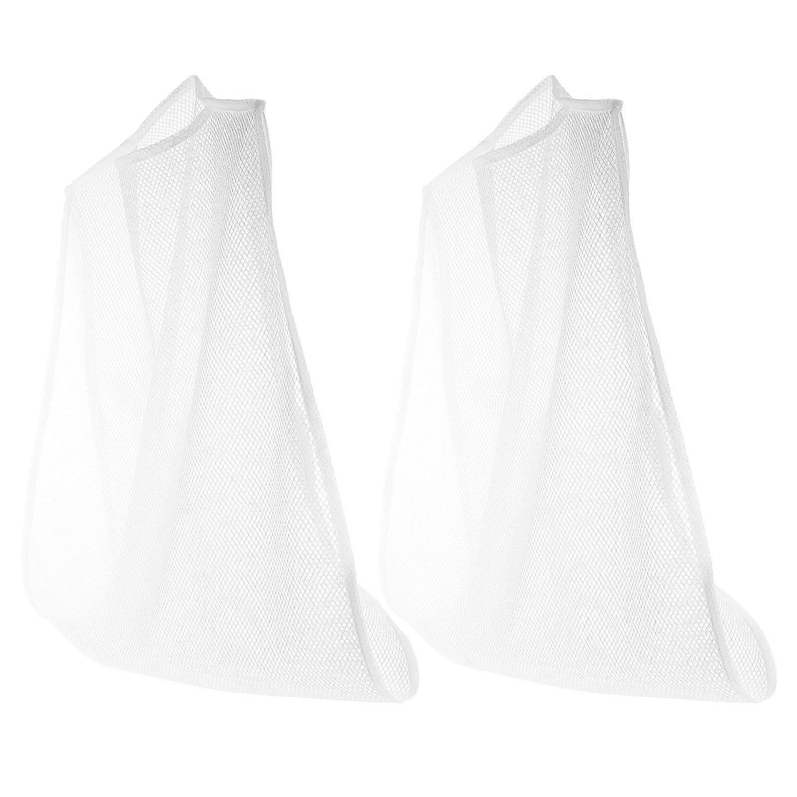 Home Simple and Practical Pillow Drying Net For Household Users Breathable Mesh Cloth Storage 2Set