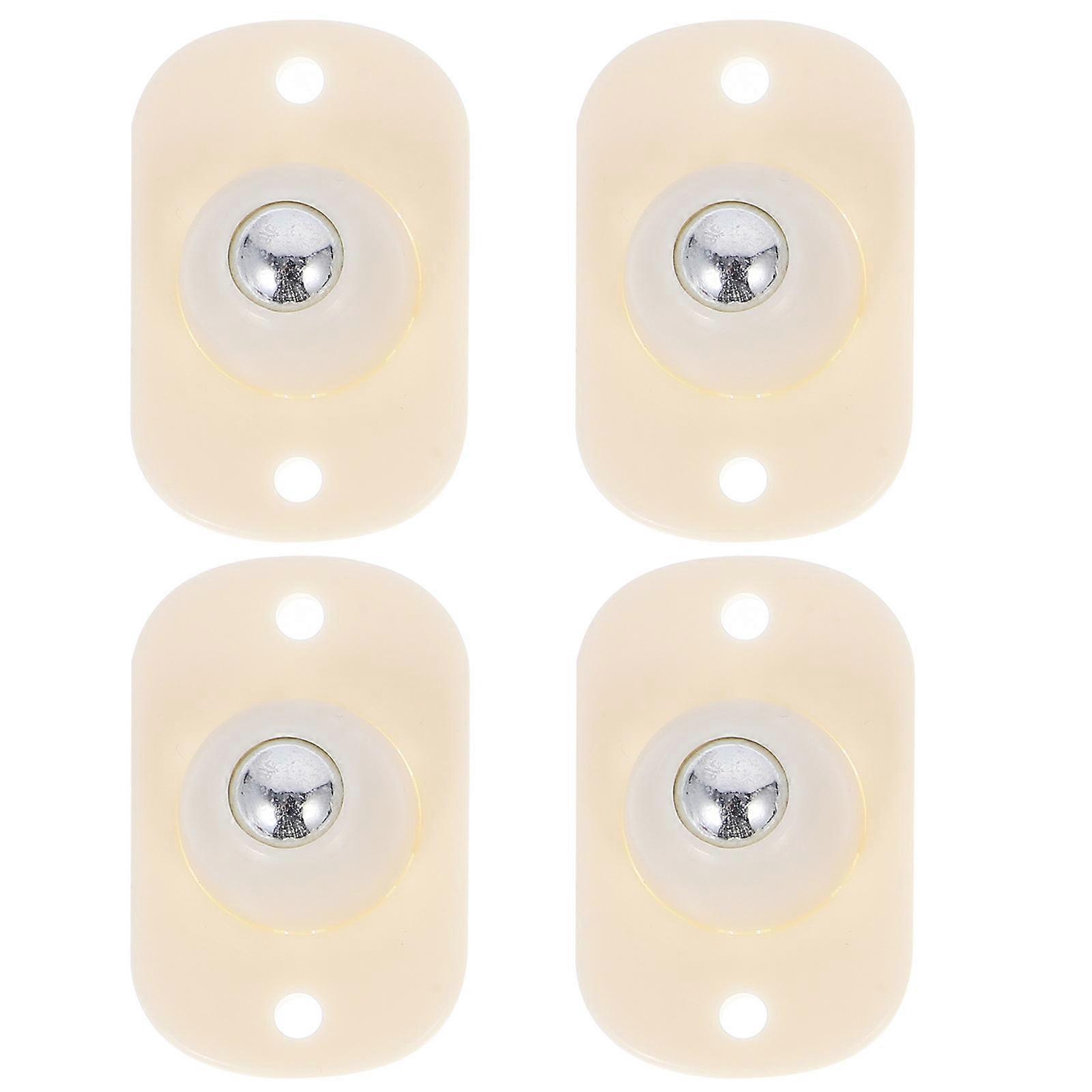 Replacement Caster Wheels Universal Wheels Footrests Self Adhesive Installation 4 60X2 80X1 30CM 4Pcs