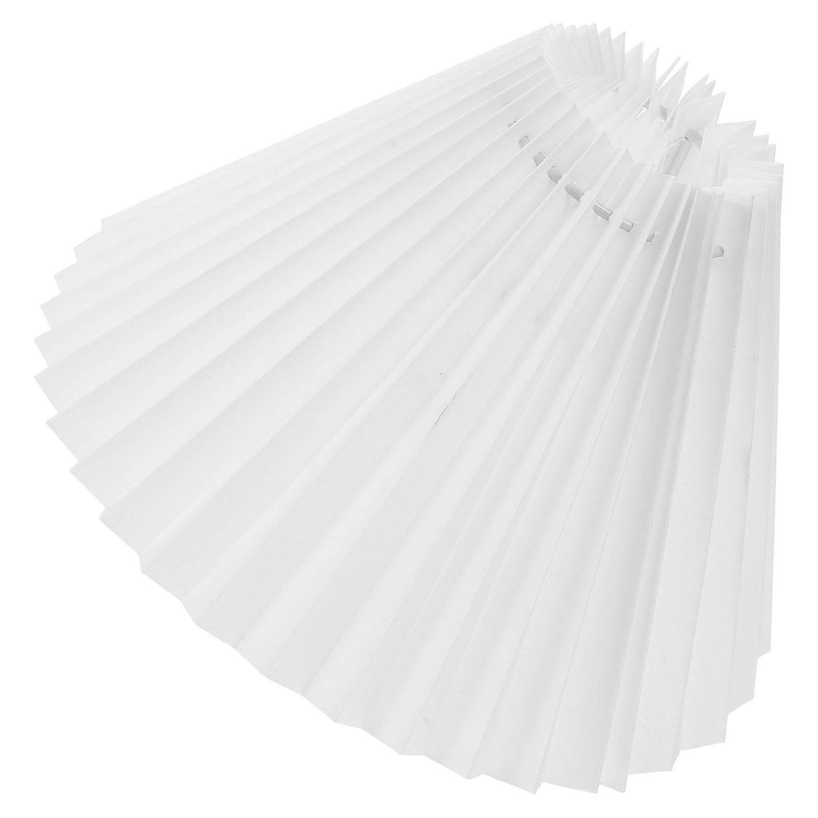 Pleated Fabric Lampshade Cover for Table Lamps Sturdy Elegant Design, Easy to Clean, Compatible with Bulbs for Bedroom, Living Room, or Study