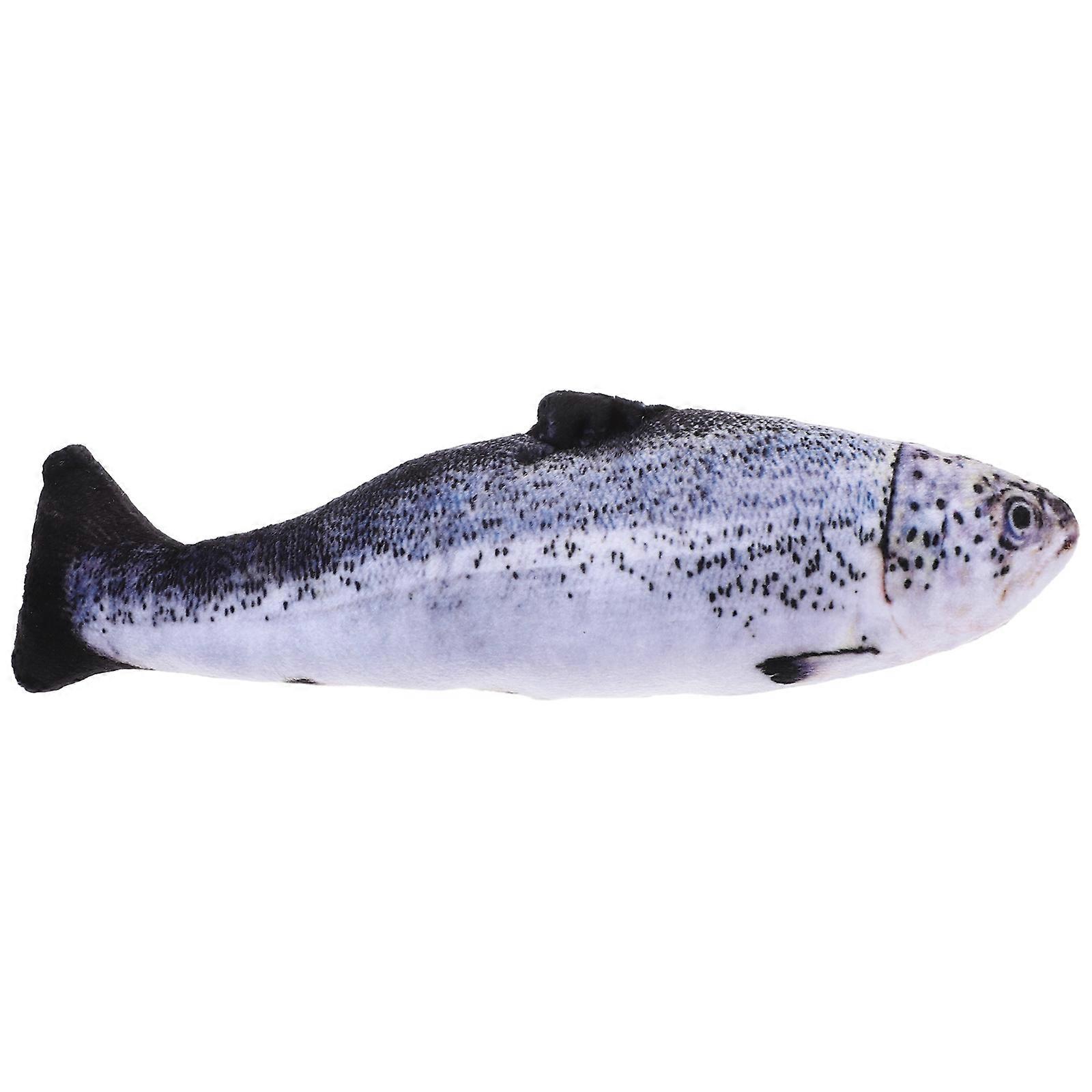 Coussin de poisson en forme d’animal Oreiller Design créatif Décoration intérieure pour chambre Multi coloré 18cm x 4cm x 6cm 1 pièce