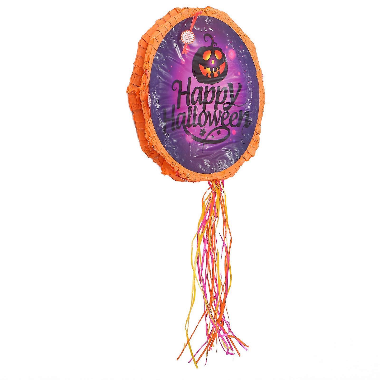 Halloween Party Plaything Paper Pinata Toy Container Traditional Design For Birthday Celebration 45X45X10CM 1Set