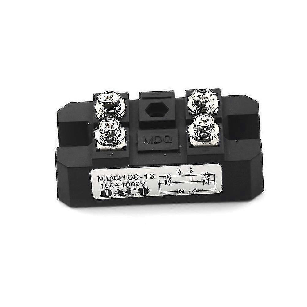 Mdq 100a Amp 1600v Volt Single 1 Phase Diode Metal Case Bridge Rectifier Ts Hfmqv