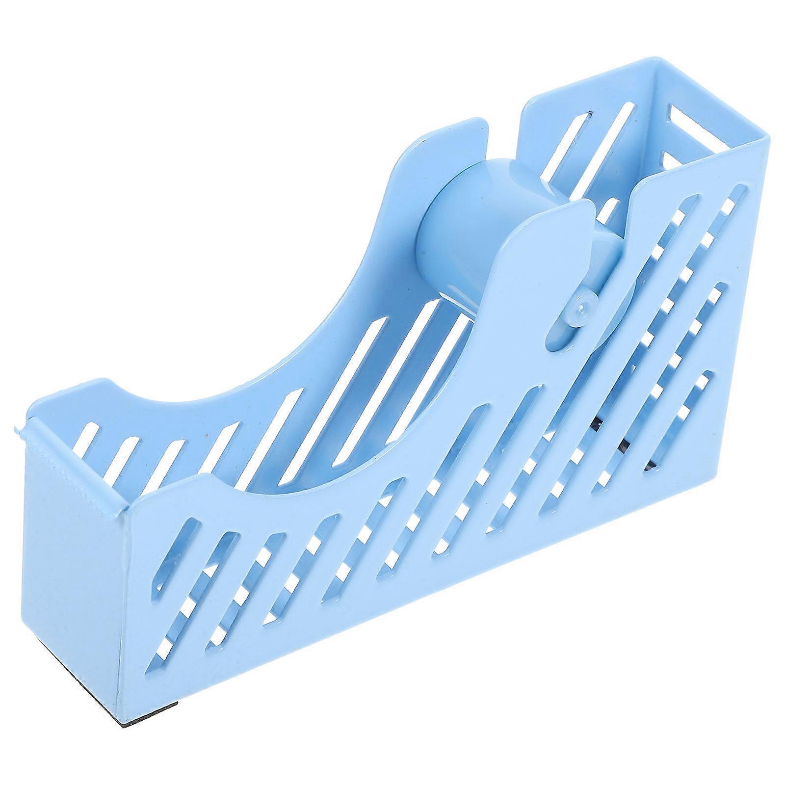 Tape Dispenser Desk Sealing Documents Office Work Blue 11.60X6.50X2.80CM Efficient Tape Cutting 1Pack