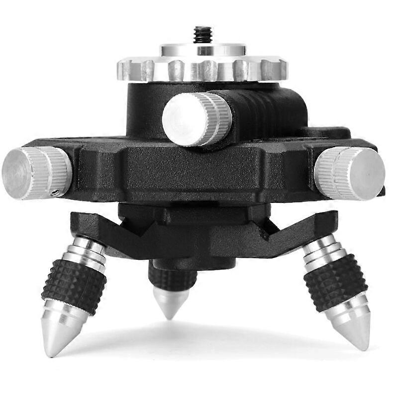 360° Rotating Aluminum Alloy Support with 1/4'' Interface and Fine-tuning Stand for Laser Level