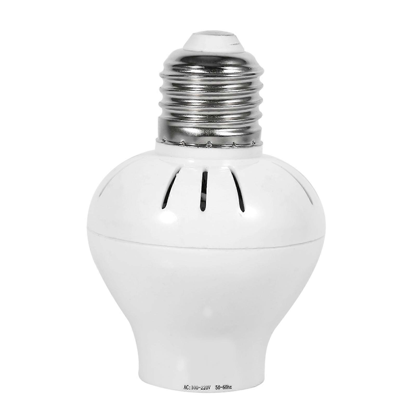 E27 LED Bulb Holder with PIR Motion Sensor and Microwave Radar Switch Lamp Socket AC 100-240V