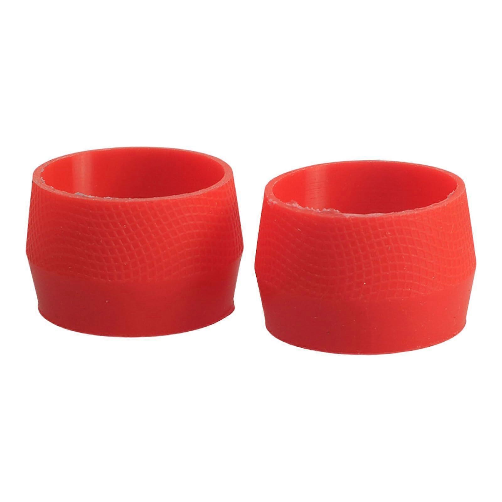 Silicone handlebar tape, road bike, comfortable bicycle handlebar wrap for urban or mountain biking, red/escape, solid color (Getaway Solids)