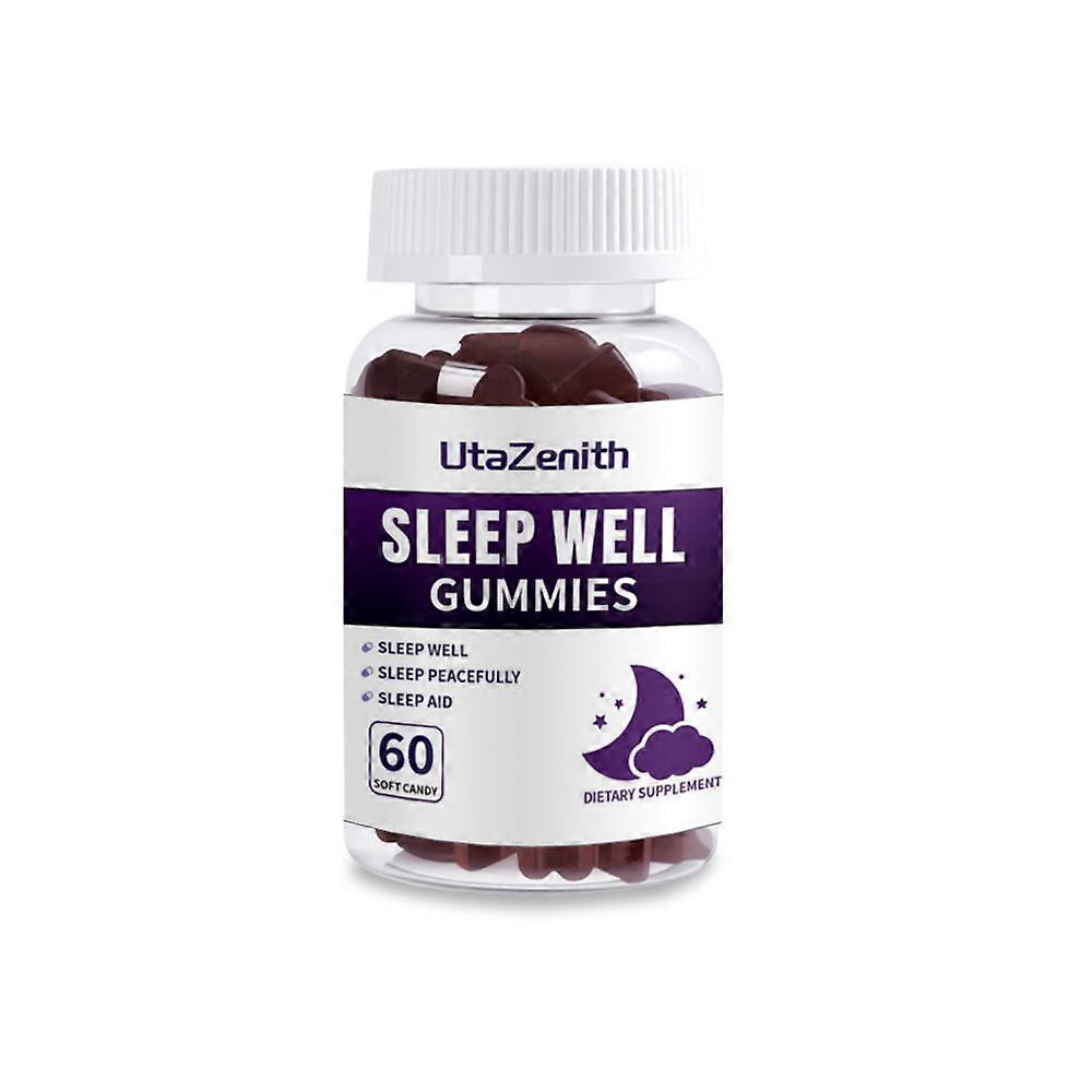 Stop Counting Sheep! Natural Sleep Gummies Help You Drift Off Faster, Improves Overall Sleep Efficiency
