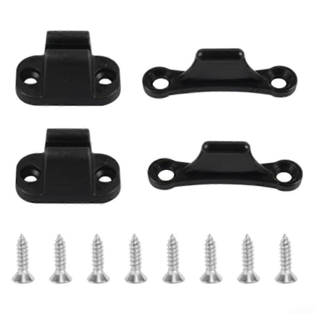 Plastic Door Stops 2-Pack For Most Caravan Doors Non-Marking Safe Against Damage