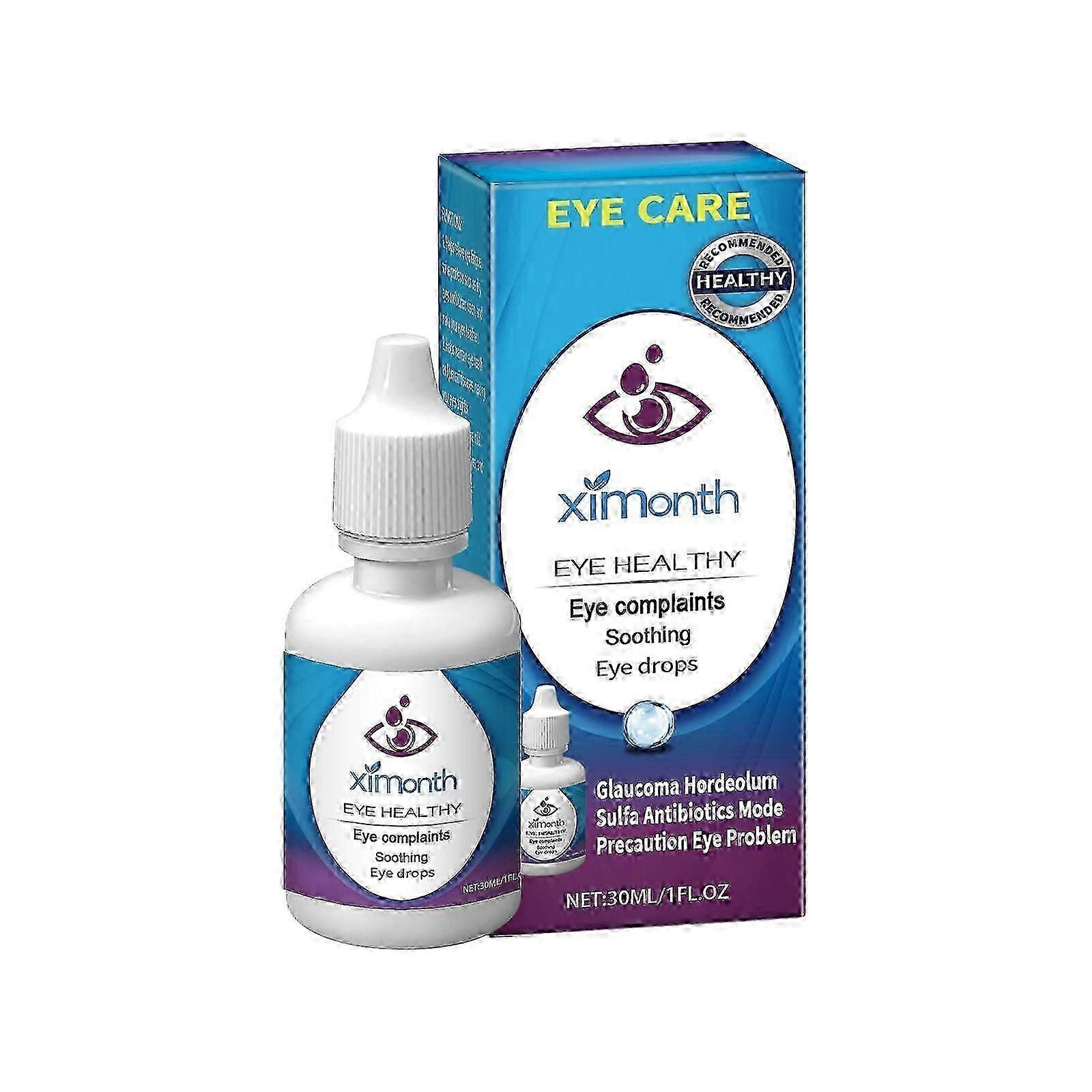 Ximonth Eye Care Solution Eye Moisturizing Comfortable Eye Mild Formula Eye Care Solution