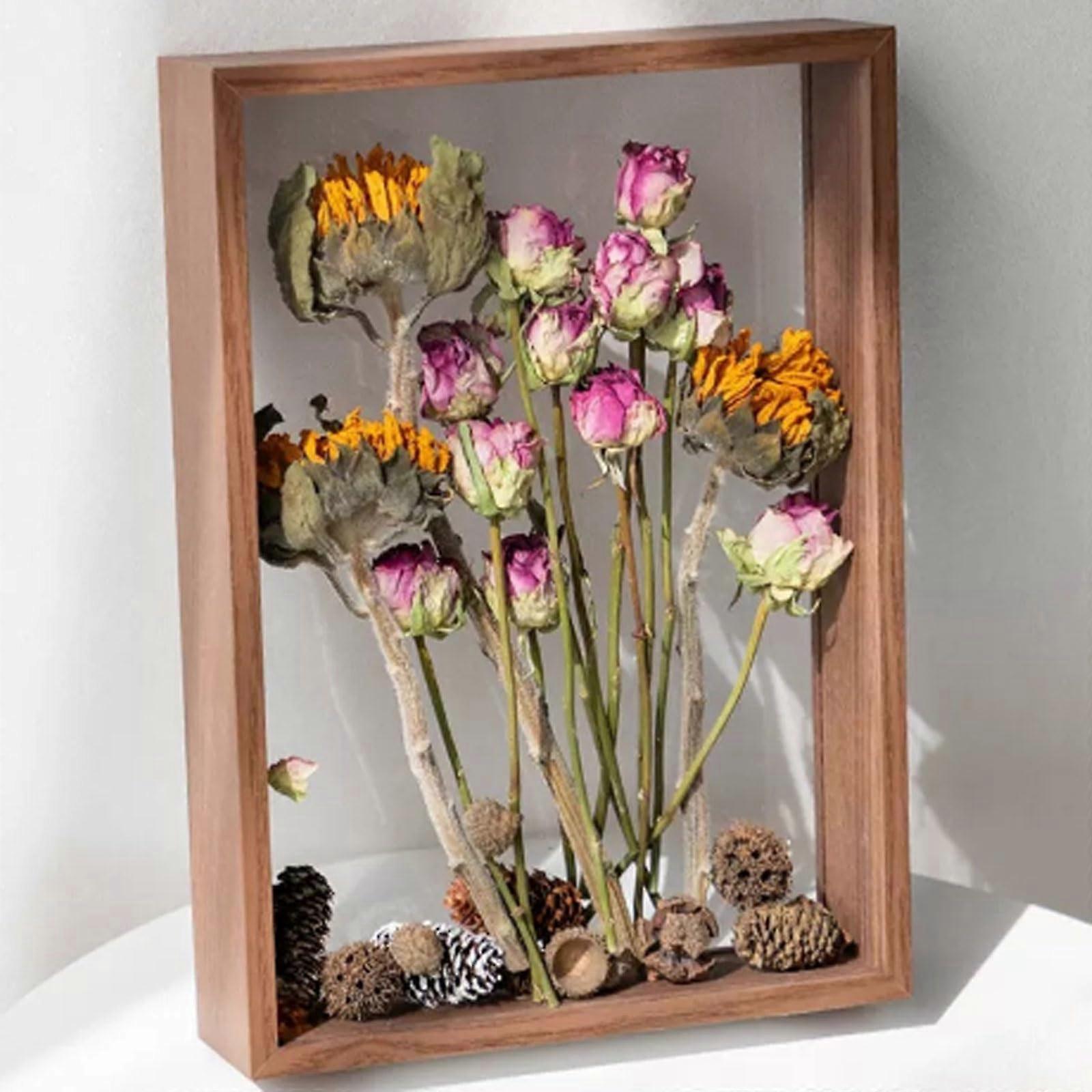 3D Picture Frame Filling, 3D Object Frame Depth 4cm, Photo Frame for Dried Flowers, Transparent Photo Frame for Plant Specimens