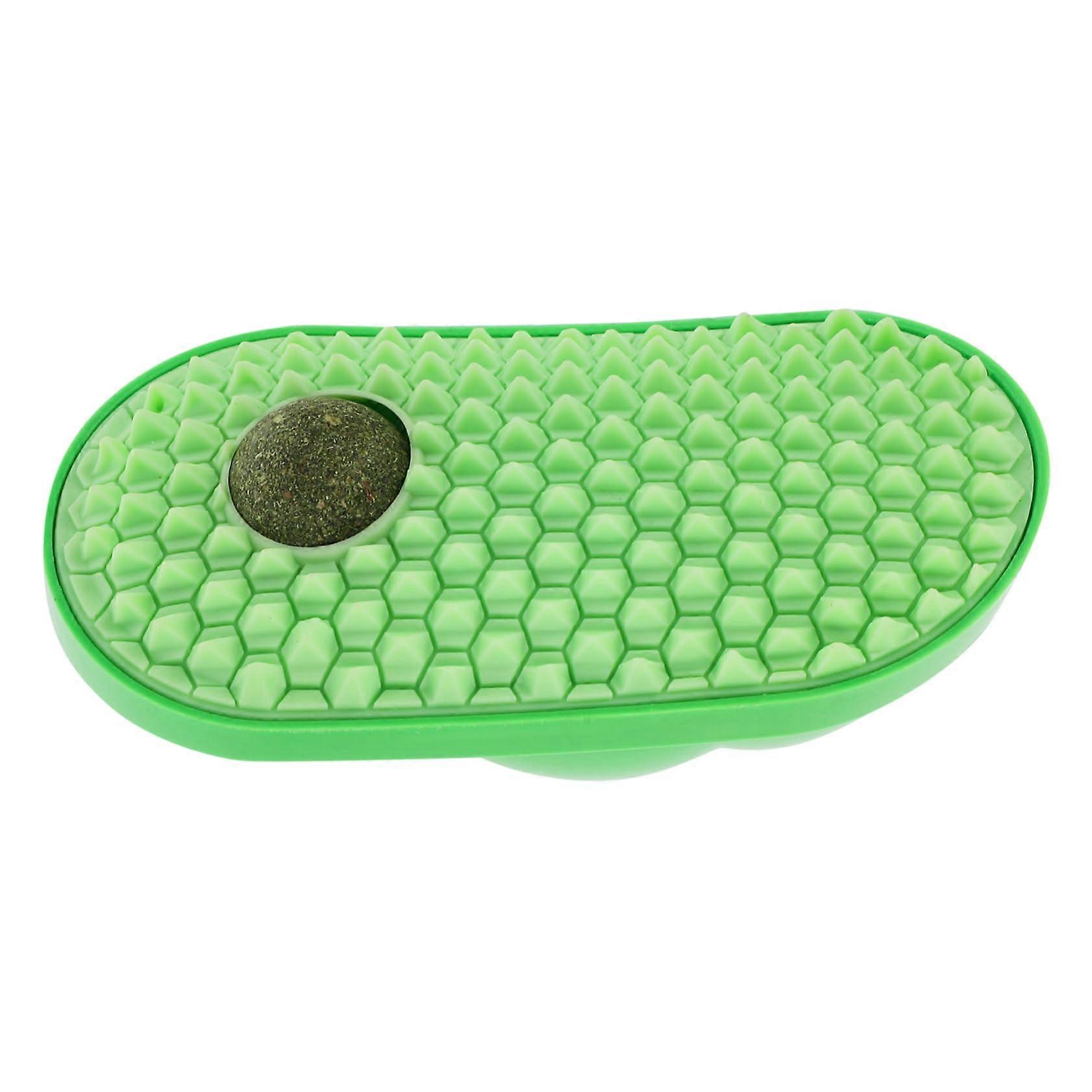 Cat Mint Toy Ball for Scratching - Interactive Indoor/Outdoor Cat Toy, Self-Serve Cat Teaser, Wall Scratch Tree