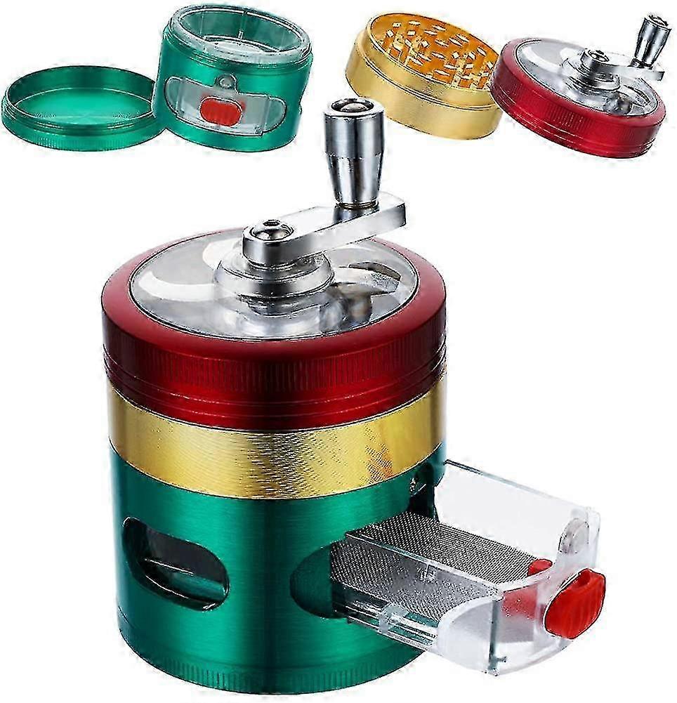 Manual Spice Mill and Herb Grinder for Grinding Spices, Pepper, Salt, and Tobacco