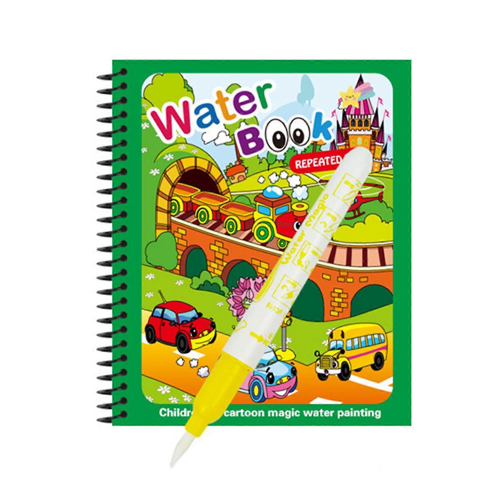 Magical Water Drawing Books For Children Reusable Art Toy Encouraging Creative Expression And Cognitive Growth
