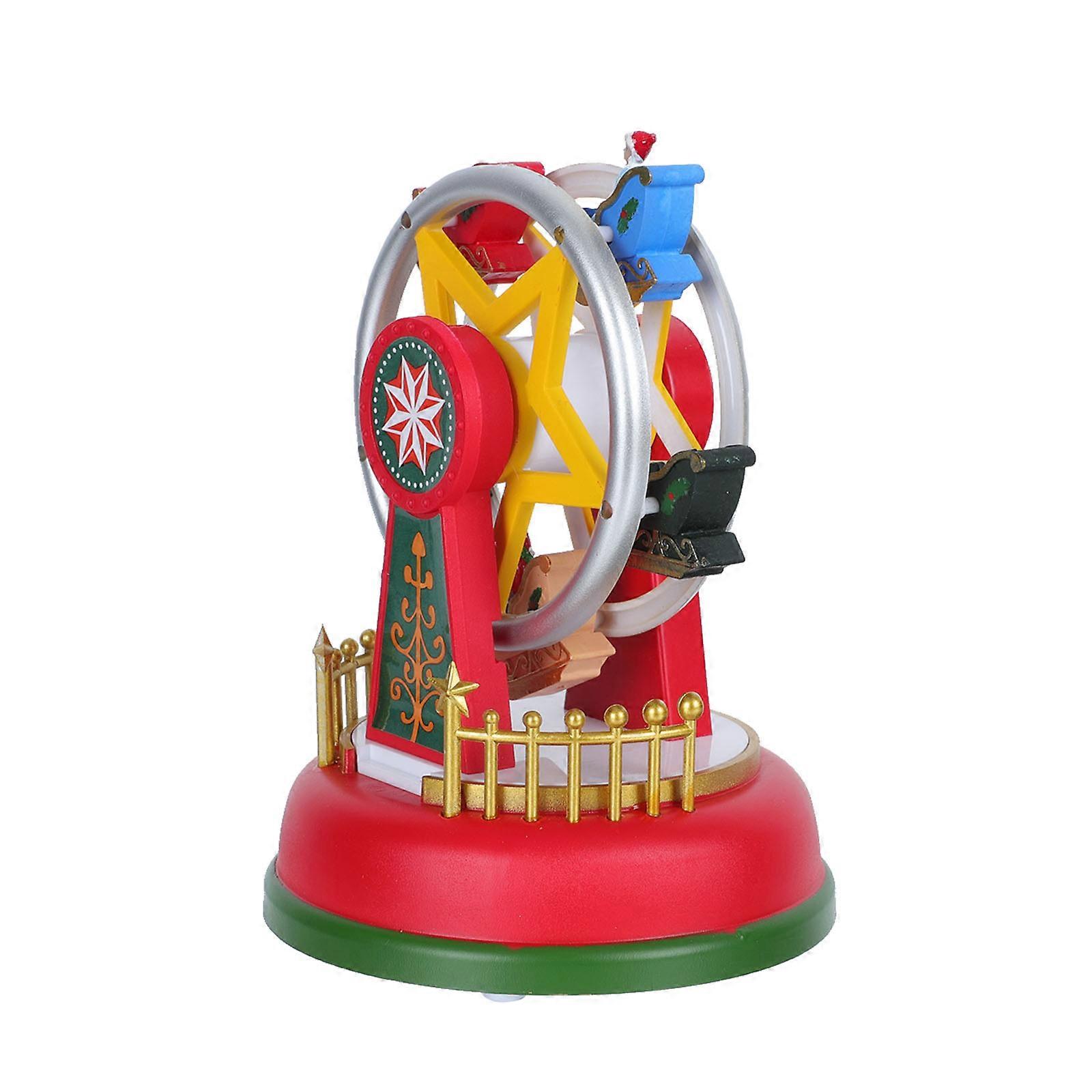 Creative Music Box Desktop Ornament Multi-Colored 16x11cm Music Playing 1Pc