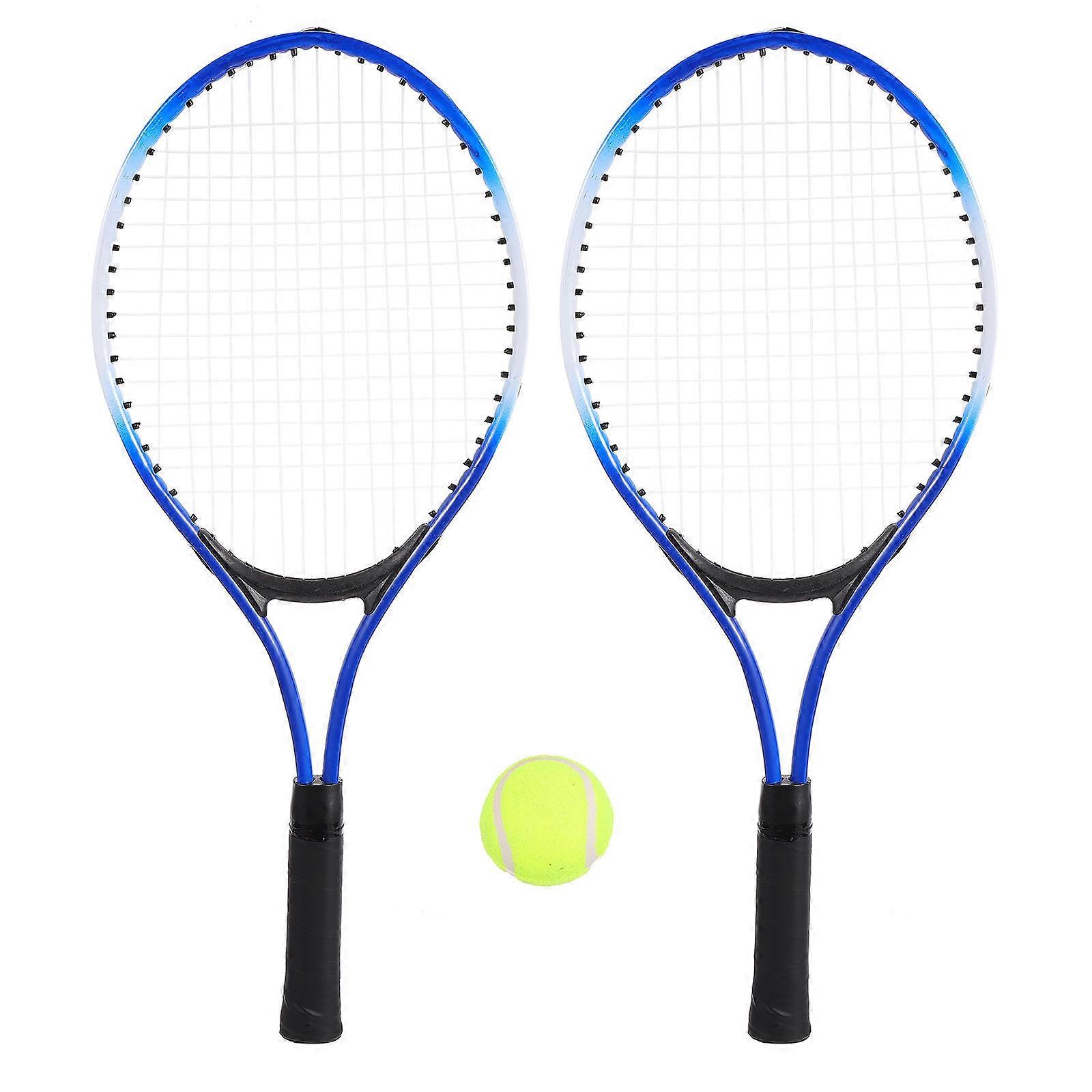 Tennis Racket Set with Ball and Storage Bag – Durable Outdoor Practice Equipment for Boys to Improve Sports Skills and Coordination