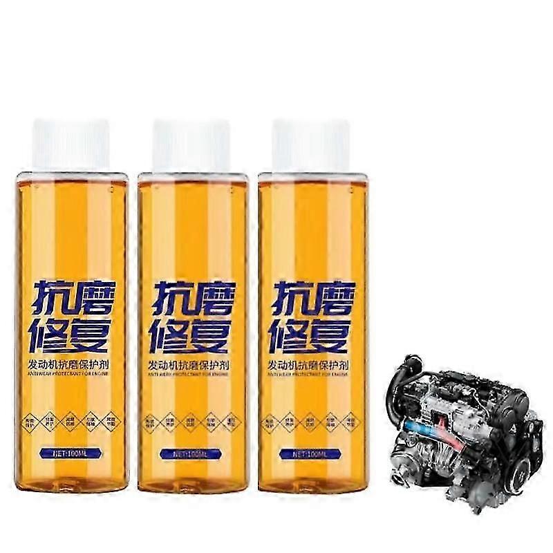 3x Engine Repair Additive Oil Auto Additive For Engine Noise Reduction Multi-Purpose Vehicle Care Supplies For Trucks Sedans Most