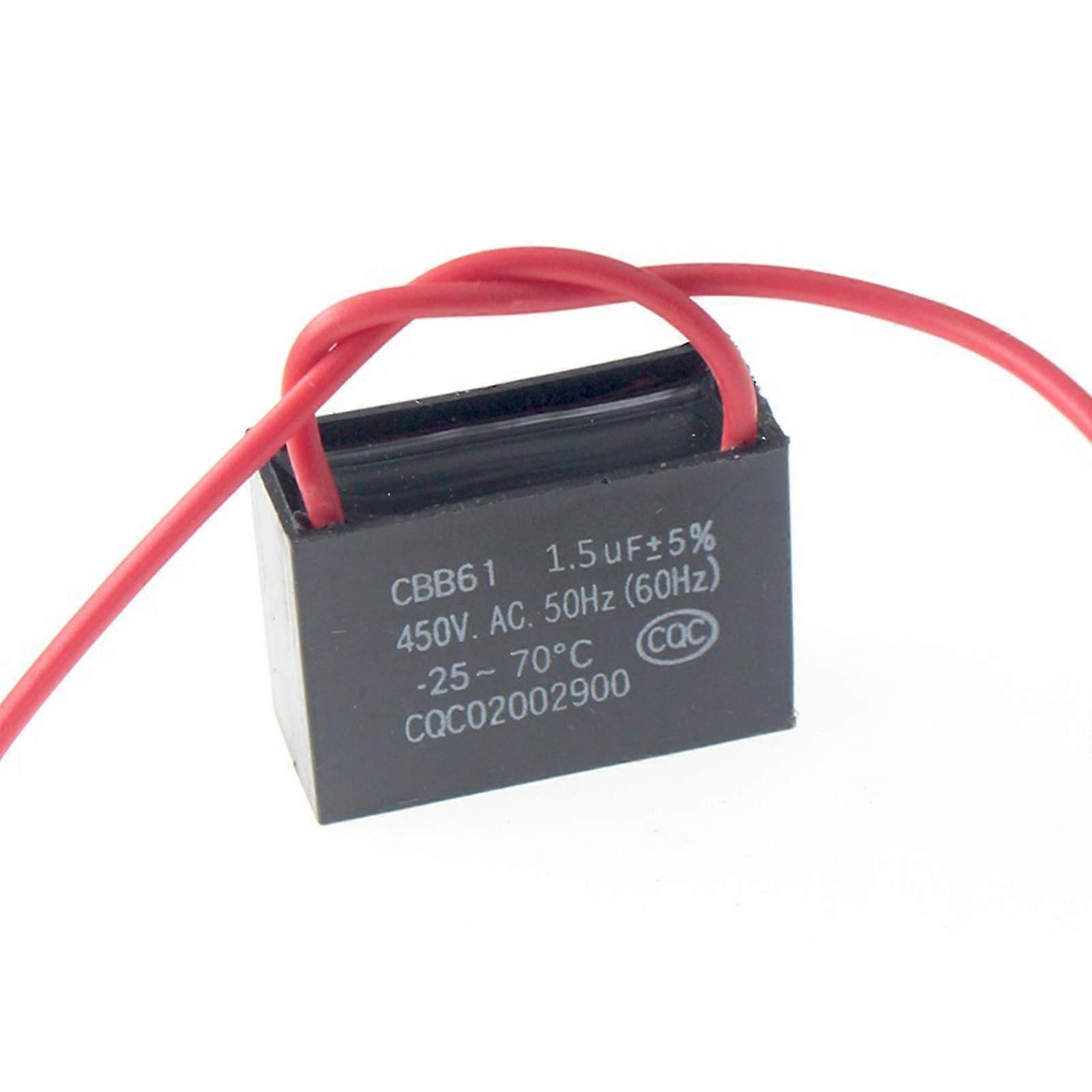 CBB61 450V Start/Run Capacitor 1-20μF Range