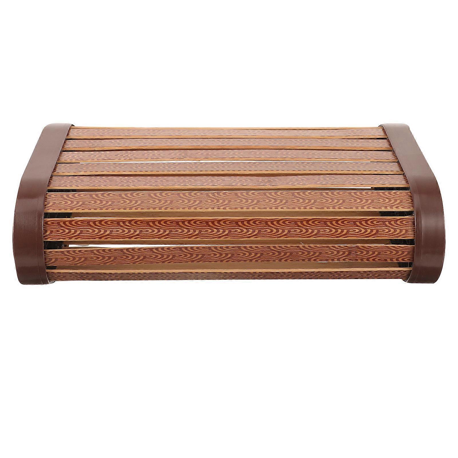 Here's a refined product description for your **Cervical Pillow Bamboo Material Lumbar Pillow**, optimized for elderly users and summer comfort:
